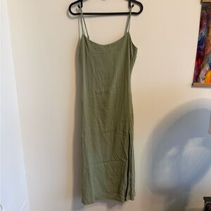 Wilfred Olive Midi Dress